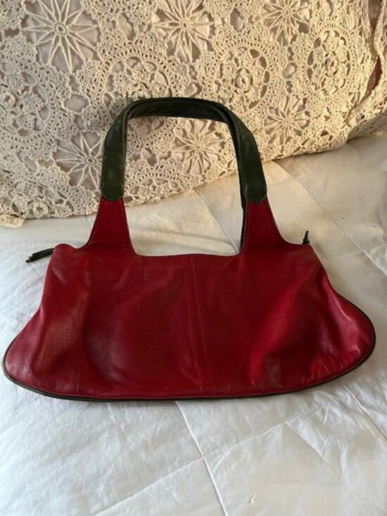 Prieto of Barcelona Handbags - Prieto of Barcelona Leather Shoulder & Handbag w/Zipper Interior Pocket/Sz15X7.5